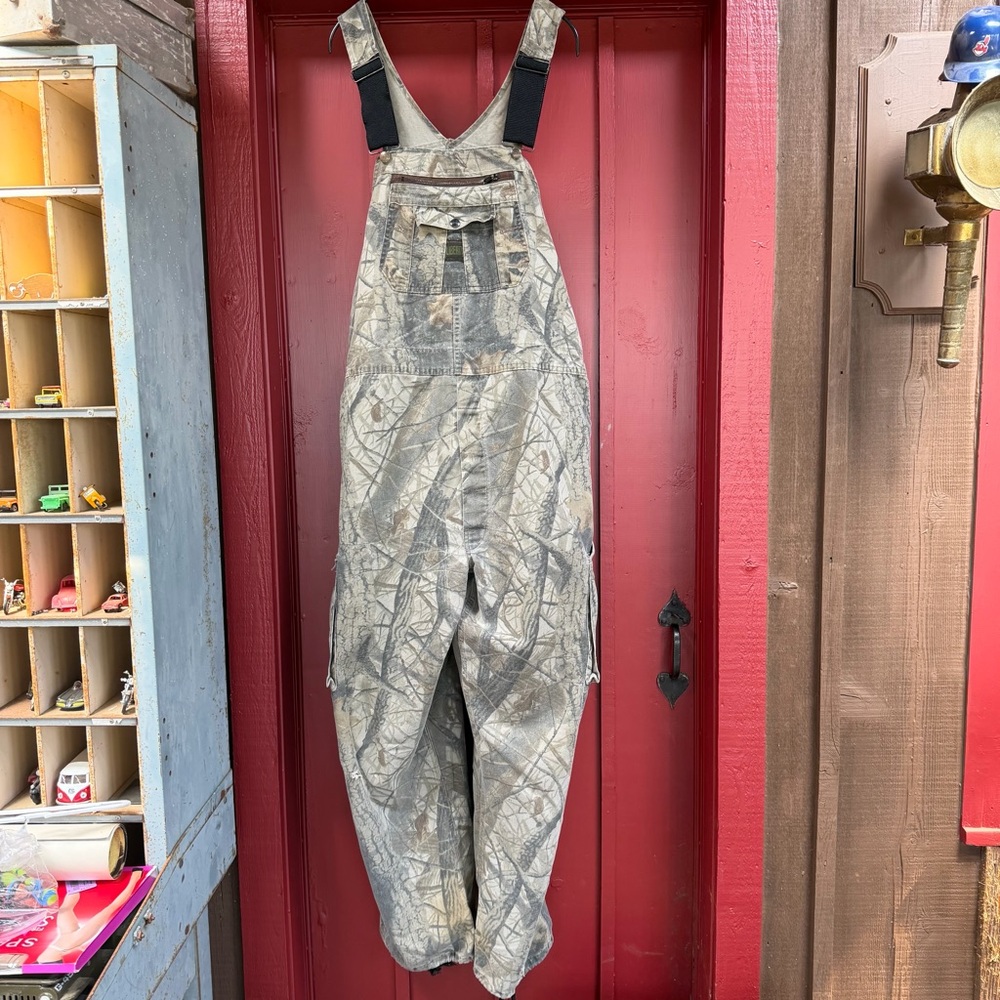 Vintage LIBERTY Advantage CAMO Hunting Bibs Size 44 Regular